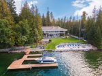Private dock, boat lift, Paddle boards and kayaks provided